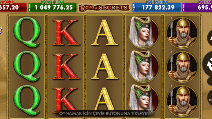 Royal Secrets Sarayın Koridorlarında Dönen Kazanç Oyunu